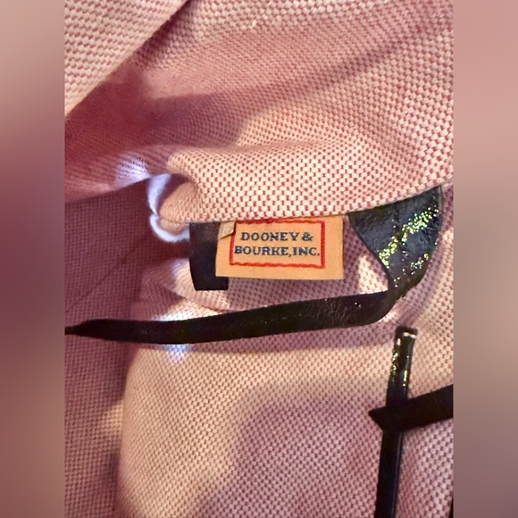 Dooney and Bourke Black Patent Leather Travel Tote Bag Used Good Condition - Picture 5 of 16